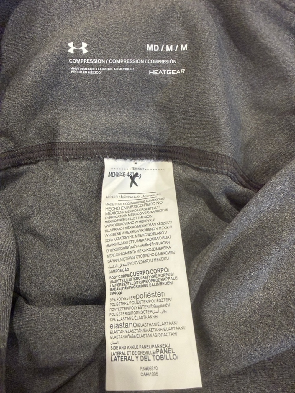 Under Armour Compression Performance Leggings - Picture 8 of 8